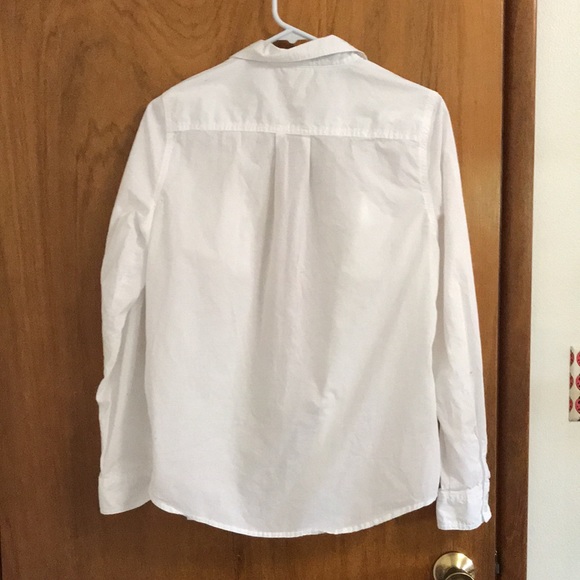 🤍 St Johns Bay White Button Down with front pockets Size M - Picture 4 of 4